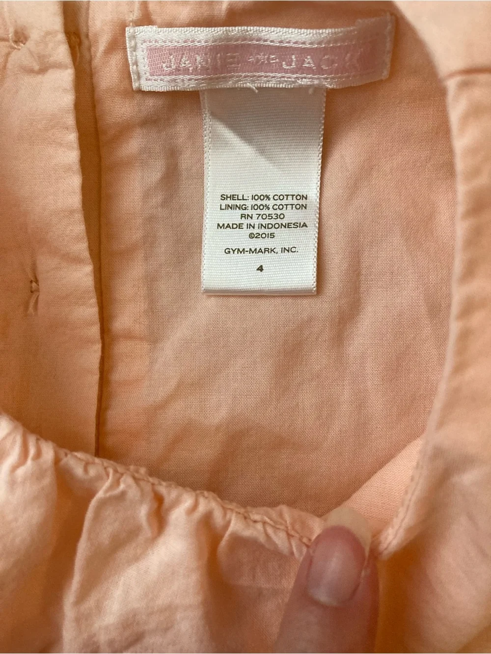 Janie and Jack Girls Cotton Sundress